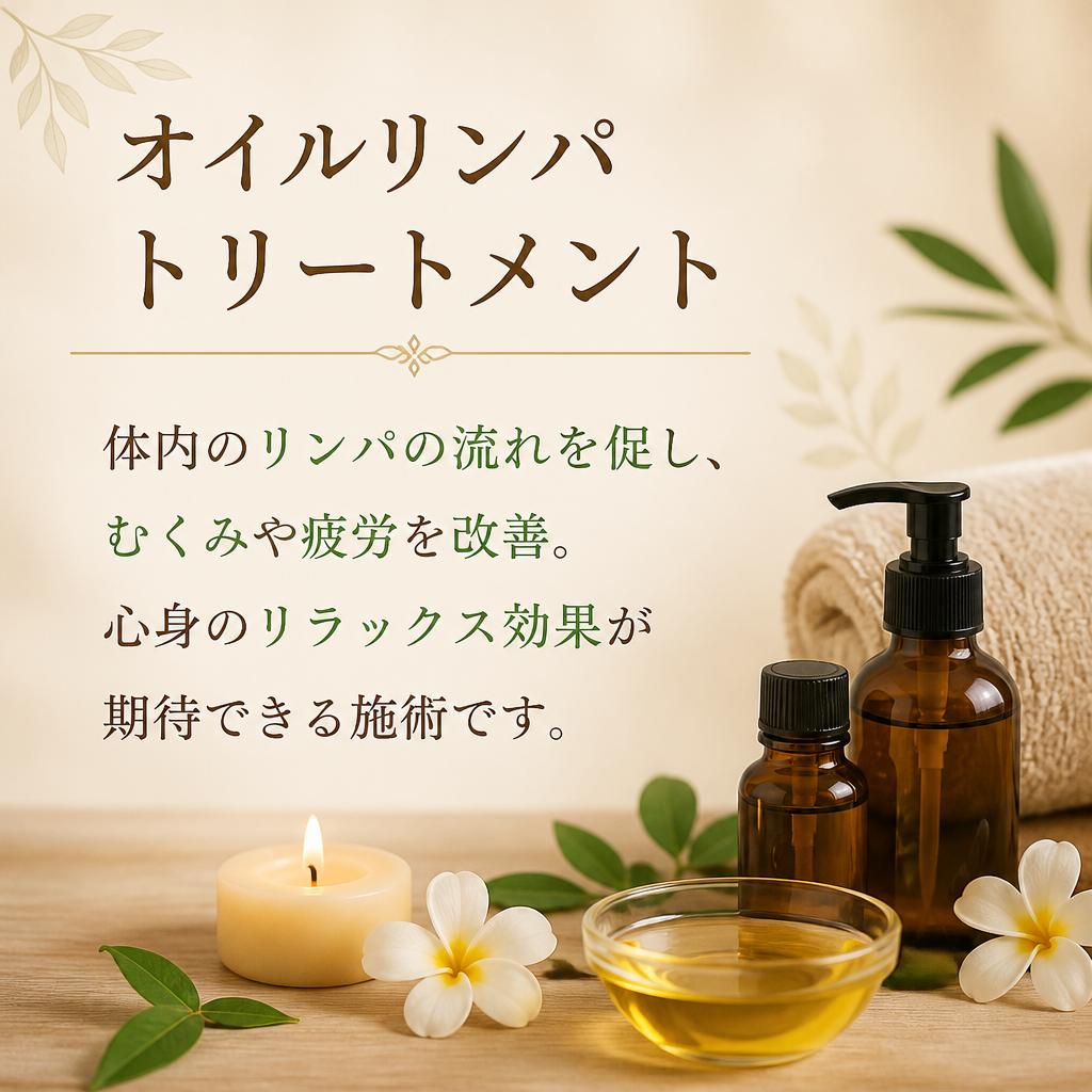 オイルリンパの魅力とは？
